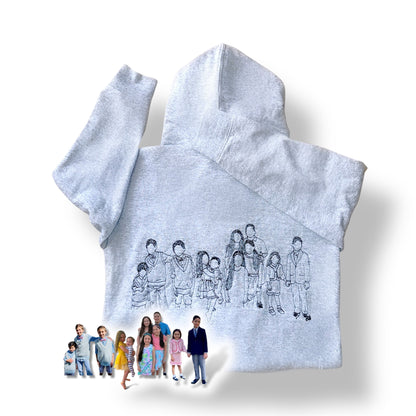 Custom Embroidered Sweatshirt – Personalize with 6 to 12 Figures